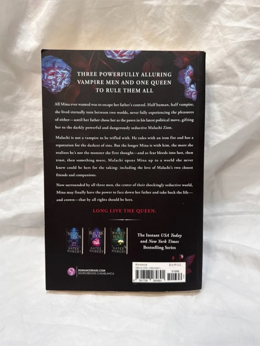 “Court of the Vampire Queen” Paperback Dark Paranormal Romance by Katee Robert - Picture 2 of 9